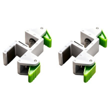 2pcs Scribe Clamp Wardrobe Closing Board Clip Plastic Carpenter Closing Fixing Clip Wood Marking Fixed Installation