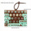 26-Key Decompression Button Transparent Dual-Tone Cute Design Keyboard Pendant Simulation Keyboard Keychain 3