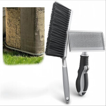 AC Coil Cleaner Brush for Condenser,Evaporator,HVAC Safe Fin Cleaning with Pins Dusting Brush with High-Density Bristles