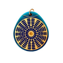7.83hz+14.3hz MWO Multi-Frequency Oscillator Schumann Wave Generator Geometry Power Charm Car Hanging Decor
