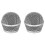Grille de Remplacement pour Microphone PG58, avec Mousse Intérieure, Compatible avec les Grilles PG58 4