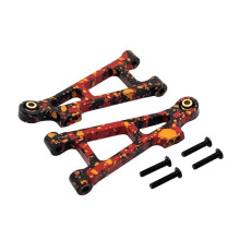 RC Auto Upgrade Kit voor de Onderste Voorste Draagarmen voor MJX 1/16 16212 16213 16218 RC Auto Accessoires Rood Camouflage