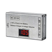 BC-4S15D Battery Lipo Li-Ion Balance Charger Voltage Detector LCD Digital Display Charger for RC Battery EU Plug B