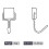 Strong Magnetic Square Multi-Purpose Storage Hook Household Kitchen Bar Storage Hook Key Storage Hook Bathroom Hanger 5