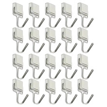 Strong Magnetic Square Multi-Purpose Storage Hook Household Kitchen Bar Storage Hook Key Storage Hook Bathroom Hanger