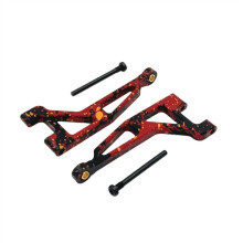 RC Car Upgrade Rear Upper Control Arm Kit for MJX 1/16 16213 16218 16207 M162 RC Car Accessories Red Camo