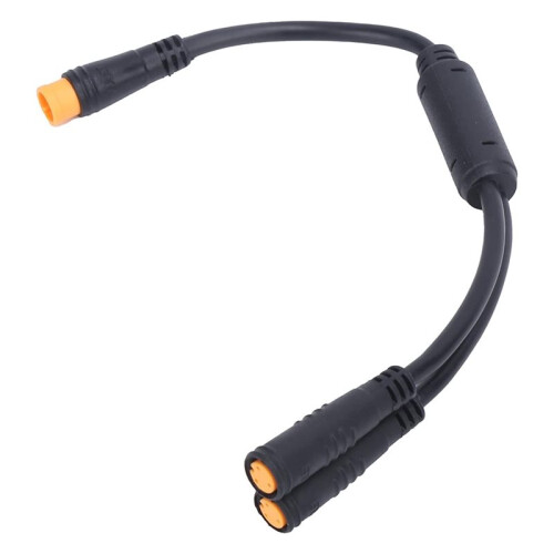 1T2 Cable for Shift Sensor, Y Splitter 1T2 Cable with 3 Pin Connector for BBS01/BBS02/BBSHD Shift Sensor Brake Fit