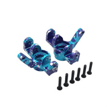 RC Auto Upgrade Voorwielstuurcup Kit voor MJX 1/16 16213 16218 16207 RC Auto Accessoires Blauw Camouflage