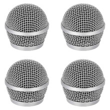 Pg58 Replacement, Mic Grille Heads, Grille Mic Replacement with Inner Foam, Fits for PG58 Grilles