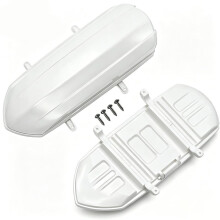 Scale Roof Trunk Luggage for TRX4M SCX24 - Realistic Decor with Rails to Enhance Your 1/18 1/24 RC Car
