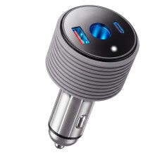60W - Boost Car Power Adapter, Dual USB and Cigarette Lighter Port for RV Boat Truck Off-Grid