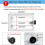 Universal Thermostat Combination Lock Box for Wall Thermostats - Secure and Washable Design 6