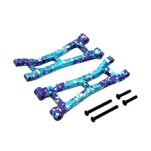 RC Auto Upgrade Kit Achterste Onderste Draagarm voor MJX 1/16 16213 16218 16207 RC Auto Accessoires Blauw Camo