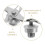Blender Blade Assembly with Wrench Tool, Soy Milk Maker Replacement Cutter Kit for Multi- Blender Juicer Repair 3