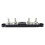 Stromverteilerblock mit Abdeckung für Boot/Auto/Wohnmobil/Yacht, 4 X M8-Anschlüsse, Max. 48 V, 300 A 3