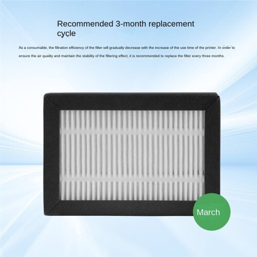 1pcs for FLASHFORGE Creator 5 Pro Air Filter HEPA 13+Activated Carbon Combo C5 Pro 3d Printer Creator 5 Pro Accessories 1