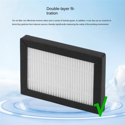 1pcs for FLASHFORGE Creator 5 Pro Air Filter HEPA 13+Activated Carbon Combo C5 Pro 3d Printer Creator 5 Pro Accessories 2