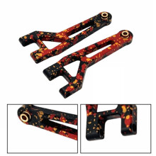 Kit de Mejora de Brazo de Control Superior Delantero para Coche RC para MJX 1/16 16212 16213 16218 Accesorios para Coche RC Camuflaje Rojo