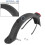 Rear  Mudguard Assembly with Tail Light Bracket Screws Replacement Parts Compatible with  1S Pro2 Electric Scooter 6