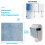 6 Pack Compatible Replacement Filters for Bettervent Indoor Dryer Vent Double High-Efficiency Filter Cotton 6