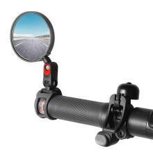2Pcs Electric Scooter Rearview Mirrors - 360 Rotatable HD Side Mirrors for and Universal Scooter Handlebars