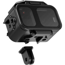 80M Waterproof Diving Case for Osmo Camera Metal Cage Anti Scratch Underwater Protective Housing, with Adapter