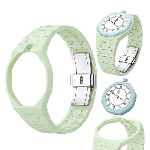 Kit de Pulseira e Caixa para Relógio  X AP Royal , Sistema Liberação Rápida, Ajustável para Pulsos 14,2 A 21,6 cm (5,6 A 8,5 Polegadas), 2