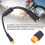 1T2 Cable for Shift Sensor, Y Splitter 1T2 Cable with 3 Pin Connector for BBS01/BBS02/BBSHD Shift Sensor Brake Fit 3
