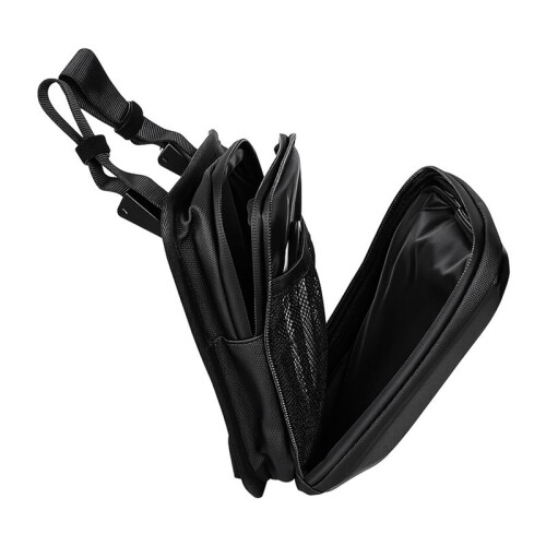 LED Handlebar Bag for Bicycles/Electric Scooters with Custom Pattern Feature (Waterproof Storage Bag) 2