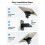 For Starlink V5 Adjustable Wall Mount Telescoping Support Arm, Rustproof &  Wall-Mounted Elbow Bracket 5