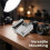 Universal Single Cold Shoe Base with Strong Adhesive Backing DSLR Camera Flash Microphone Mount Adapter for Vlog Live 2