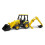 Bruder Bruder Toys - Construction Realistic JCB MIDI CX Backhoe Loader with Changeable Front Loader and Backhoe Loader Scoop - Ages 3+ 1