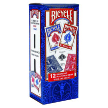 Bicycle 595954 Standard Rider Back Poker Spielkarten, 12 Decks