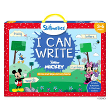Skillmatics Preschool Learning Activity - I Can Write Disney Junior Mickey Mouse, Educational Game for Kids, Toddlers, Preschoolers Who Love Toys, Art