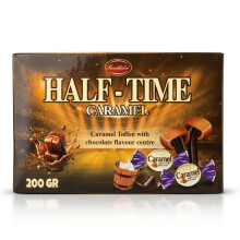 Sweetworld Half Time 200g Caramel Chocolate Centre Pack