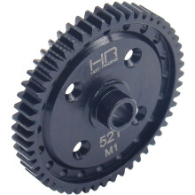Engranaje de Acero Hot Racing SSLG52M1 (52T 1 Mod) Sledge