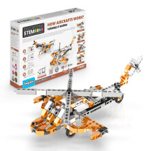 Engino - Jouets STEM, Technologie des Machines - Comment Fonctionnent les Avions, Jouets de Construction 9+
