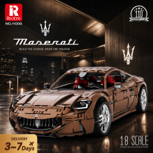 Maserati Voiture de Sport, Jeu de Construction avec Moteur, Modèle Technique, 5480 Pièces