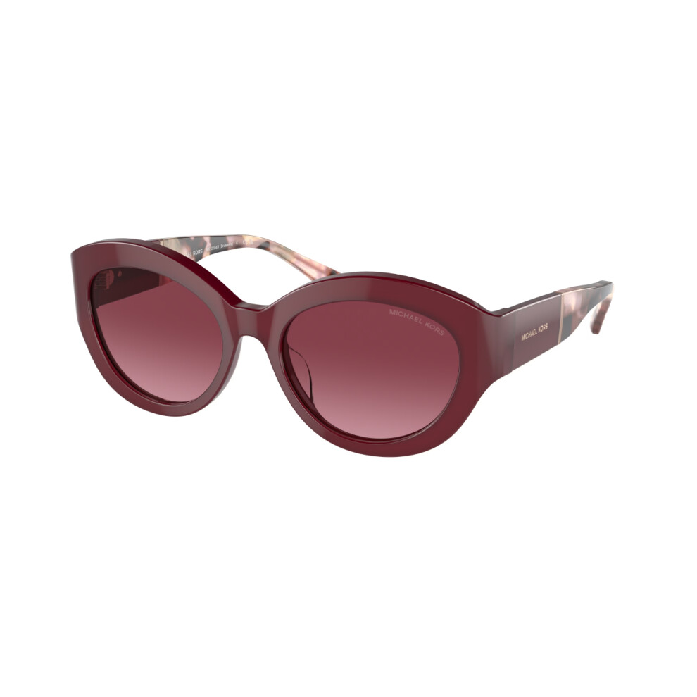 Michael Kors Red Mk2204u Brussels 39498H Woman Sunglasses Acetate Cat Eye Normal Shaded - Image 3