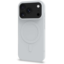 Etui z TPU w kolorze srebrnym, kompatybilne z MagSafe, do iPhone'a 18/17 Pro