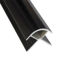 Cladding External Corner Trim 2400mm x 10mm - Black