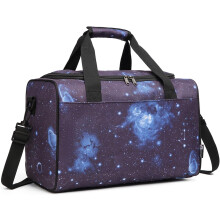 Kono Sac de voyage cabine 40x20x25 cm, Galaxy Blue, 20L, pour avion