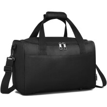 Kono Sac de Voyage Cabine, 40x25x20 cm, 20L, Noir, Tissu Oxford Durable