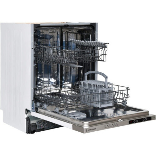 White Knight AT60BIDW 60Cm Integrated Dishwasher - E rated 1