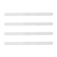 4PCS Replacement Strips for Bedsheet Holder, Replacement Straps Compatible with Most Lock Sheet Holders(Clear)