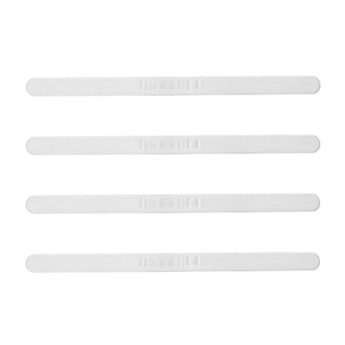 4PCS Replacement Strips for Bedsheet Holder, Replacement Straps Compatible with Most Lock Sheet Holders(Clear)
