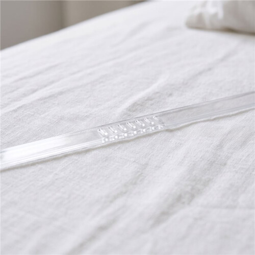4PCS Replacement Strips for Bedsheet Holder, Replacement Straps Compatible with Most Lock Sheet Holders(Clear) 2