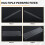 4PCS Replacement Strips for Bedsheet Holder, Replacement Straps Compatible with Most Lock Sheet Holders(Clear) 7