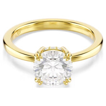 (8#=57mm) Viral Classic 6 Prong Round Solitaire Plain Smooth Yellow Gold Engagement Ring For Proposal Wedding Minimal Daily Stack Outfit 572332