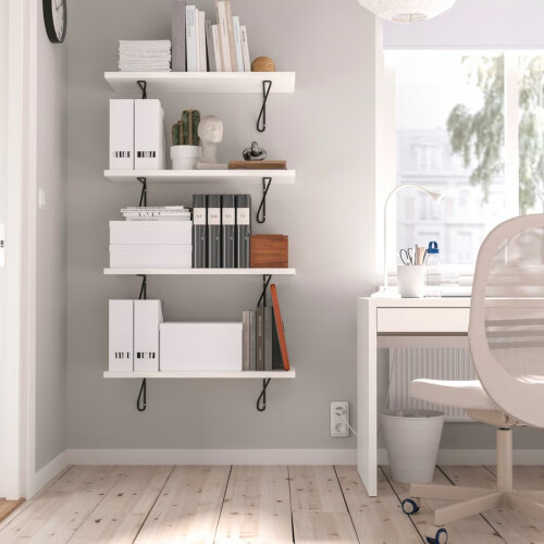 IKEA BERGSHULT/FÖRLÄGGARE Shelf 80x30 cm 2